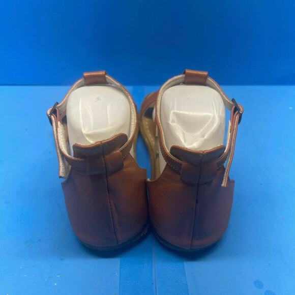 RARE Aintap Leather Turkish Strappy Sandals Flats Size 37 US 6.5 - Picture 4 of 11